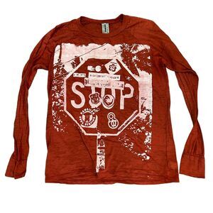 Wet Cement Shirt Medium Men's Longsleeve Crewneck Print Cotton Tee Shirt Shirt